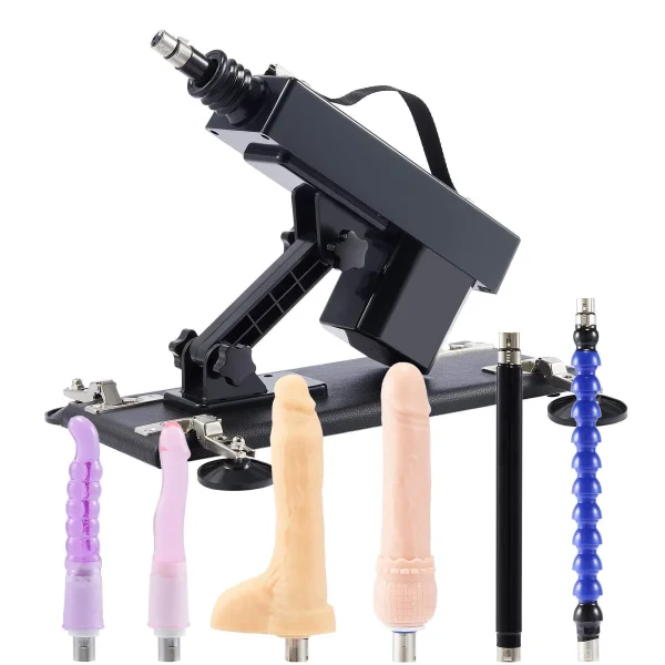 Sex Machine with 6 Attachments